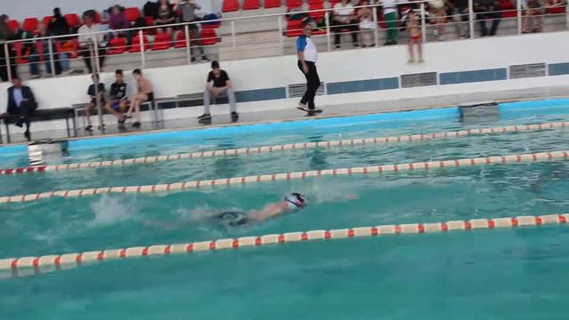 Плавание. Веселый дельфин. 03.05.2017. Спина 100 метров. Мальчики. Заплыв №1 смотреть онлайн