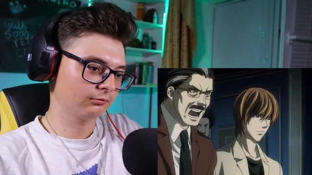 Тетрадь смерти 16 серия | Реакция на аниме | Death Note смотреть онлайн