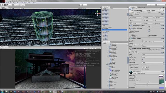 RZtuts2: Bullets [4/5] Force to Objects. Unity3D Tutorials. смотреть онлайн