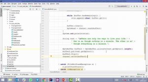 Java - получи чёрный пояс! 12. Channel и Buffer. Запись в файл