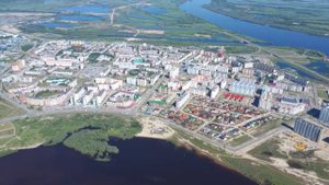 Летний Нефтеюганск с квадрокоптера