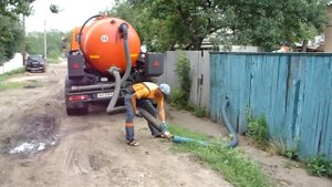 Длина рукава до 60 метров (вакуумная машина Ассенизатор)