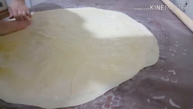 Самса узбекская .Рецепт слоеного теста для самсы.Самса на шпажках.