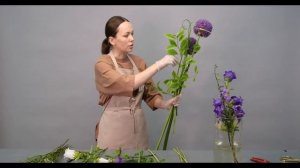 Стильный летний букет // мастер-класс