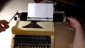 Обзор печатающей машинки "Любава" | Механические технологии