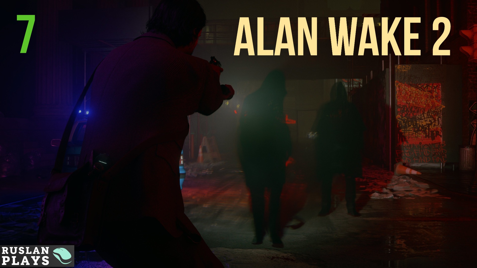 #7 Прохождение Alan Wake II - Маски [СТРИМ 2К]