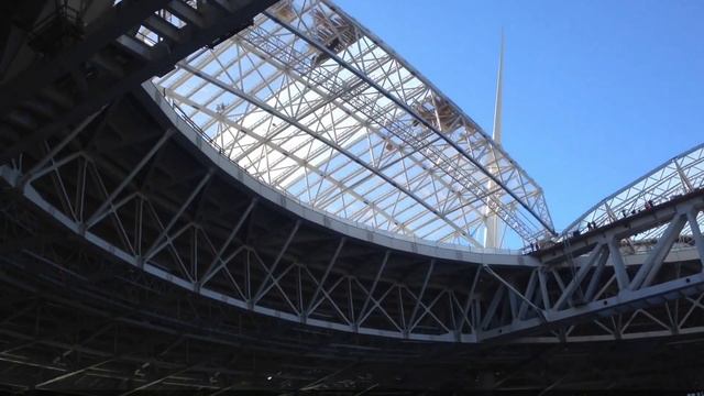 Строительство Зенит Арены смотреть онлайн