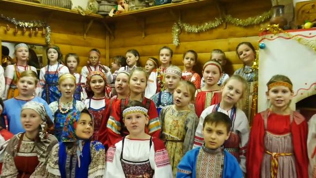 Фольклорный ансамбль Зернышко поздравляет с новым годом! смотреть онлайн