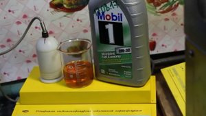 Масло Mobil 1  0w-30 проверка CCS при.. 35гр