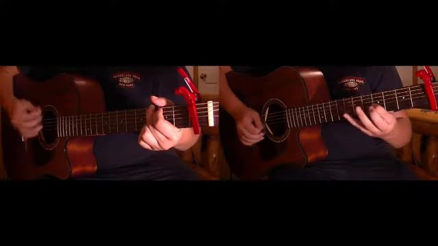 Ill Fly Away - Dual Guitar Cover - Sing Along Version