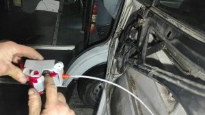 Замена и регулировка внутренней дверной ручки Мерседес Спринтер inner handle Mercedes Sprinter