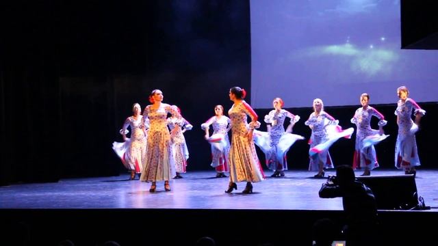 ARABESKA-dance studio LV. Flamenco show-"The ugly gypsy woman story"-Tangos 2017 смотреть онлайн
