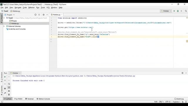 Test Automation Using Python | Selenium Webdriver Tutorial With Python | Selenium Training | Edurek