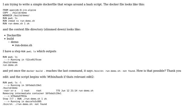 DevOps & SysAdmins: Docker run file not found (2 Solutions!!) смотреть онлайн