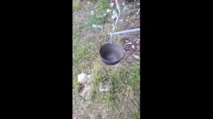 Простейшая поворотная стойка под казан.Своими руками.