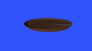 Плоская тарелка – футаж