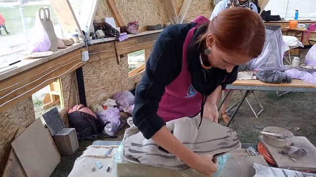 Создание скульптуры из пласта