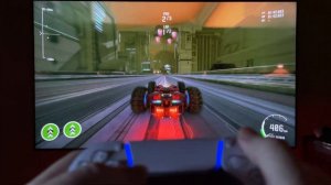 ГОНКИ на ОГРОМНОМ ТЕЛЕВИЗОРЕ + PS5 DualSense | GRIP: Combat Racing — Лучшие игры 2022