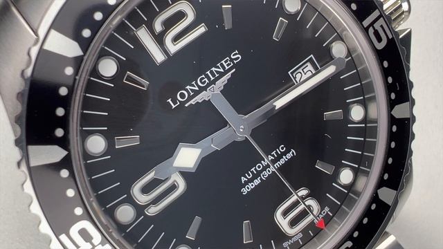 Отличный дайвер! Longines HydroConquest. Швейцарские часы. смотреть онлайн