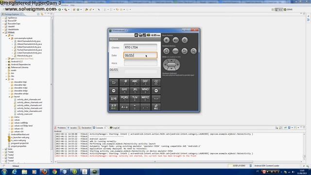 Integração de Sistema Desktop JAVA com aplicação Android através de Web Services смотреть онлайн