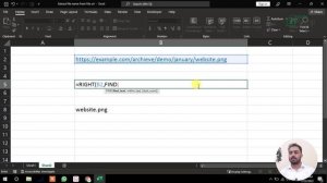 How to extract file name from file path or url in excel | get file name from file url or file path