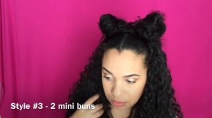 BOMB $15 CURLY WIG! | How to Style A Curly Half Wig ft. Outre Peruvian |