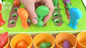 Let’s go to the Color School - Dominoes, farming, basketball games - Toy Story