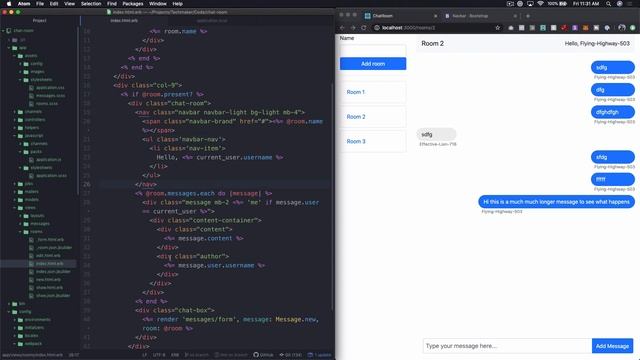 Rails Tutorial | Building a Real Messenger App with Rails 6 and Action Cable смотреть онлайн