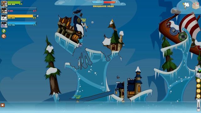 Вормикс. Прохождение Викинга с маленьким арсеналом на 12 уровне! смотреть онлайн