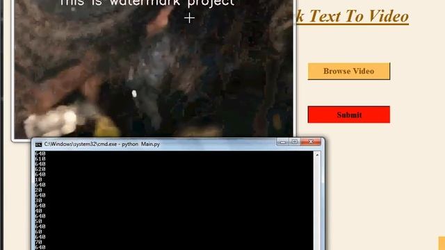 Watermark on Video using Python Opencv смотреть онлайн