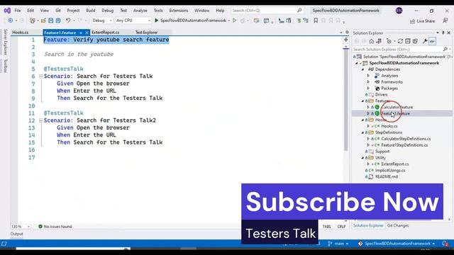 SpecFlow Selenium C# Tutorials-03 | Extent Report Generation & Customization