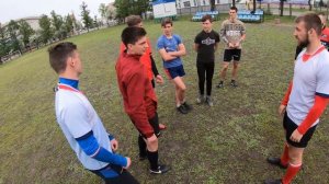 Игровая тренировка с Омскими регбистами