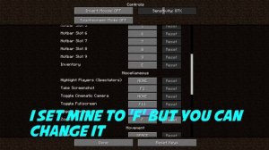 How to Zoom in Minecraft! - Optifine