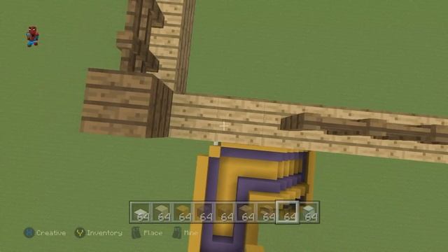 Minecraft Tutorial: How To Make A Drop Water Slide (Mini Water Park) смотреть онлайн