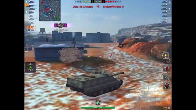 WoT Blitz. Приключения французской буханочки! Мастер. Воин. Основной калибр. смотреть онлайн
