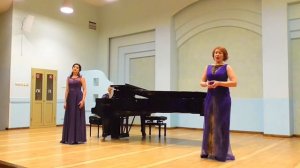 Л. Делиб  Дуэт цветов (Дуэт Лакме и Малики) из оперы «Лакме» исполняют Мария Керус и Ольга Шевченко