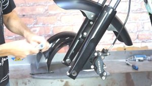 Victory High Ball Full Wrap Front Fender from Low and Mean