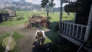 Red Dead Redemption 2 Mans dog location Emerald Ranch