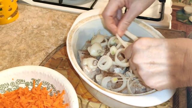 Рыба под маринадом!!! Очень простой рецепт, получается очень вкусно!!!