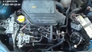 Двигатель Renault Kangoo 1 9 D F8Q 6301