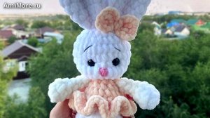 Амигуруми: схема Зайка | Игрушки вязаные крючком