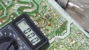 ремонт телевизор sanyo ce21fs2 (шасси fc6-a) не включается, мигает светодиод .