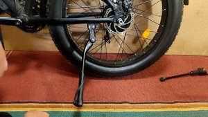 Подножка Longus Robust 18 для электровелосипеда. E-MOTION FATBIKE GT 48V 21AH 1000W.