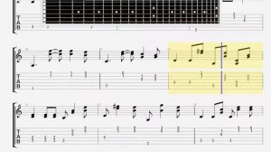 Beatles The   I 'll Follow The Sun GUITAR 2 TABLATURE