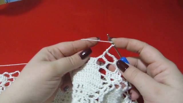 Салфетка крючком 