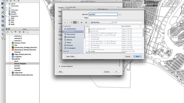 QGIS Exporting GIS Data to DXF 15 min HD смотреть онлайн