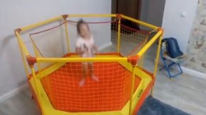 Батут манеж Леко 100 135 160 180 см каркасный не дорогой разборный трамплин с защитной сеткой детям