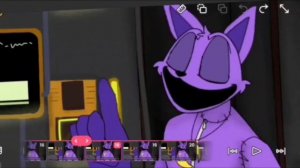 Rasu REACT - CATNAP NO FLIPACLIP!!! Animação do CatNap feita no celular - CatNap animation