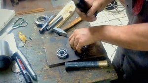 Дробилка для щебня щековая своими рукaми на аккумуляторе