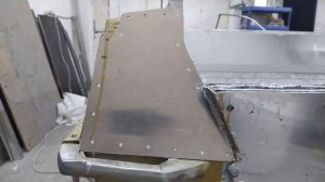 Усиление и поднятие транца Казанка 5м3